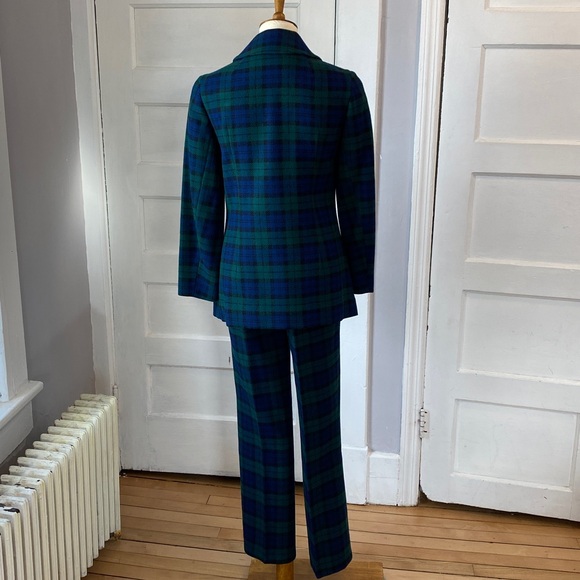 Vintage Pendleton Wool Plaid Pants, Size 10 - Picture 12 of 13